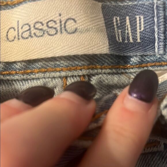 Vintage GAP Blue Straight Jeans with Classic Fit - Picture 4 of 7